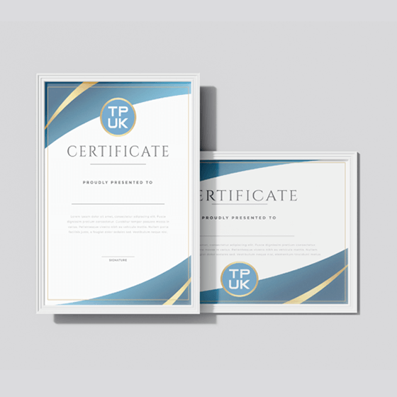 design certificate