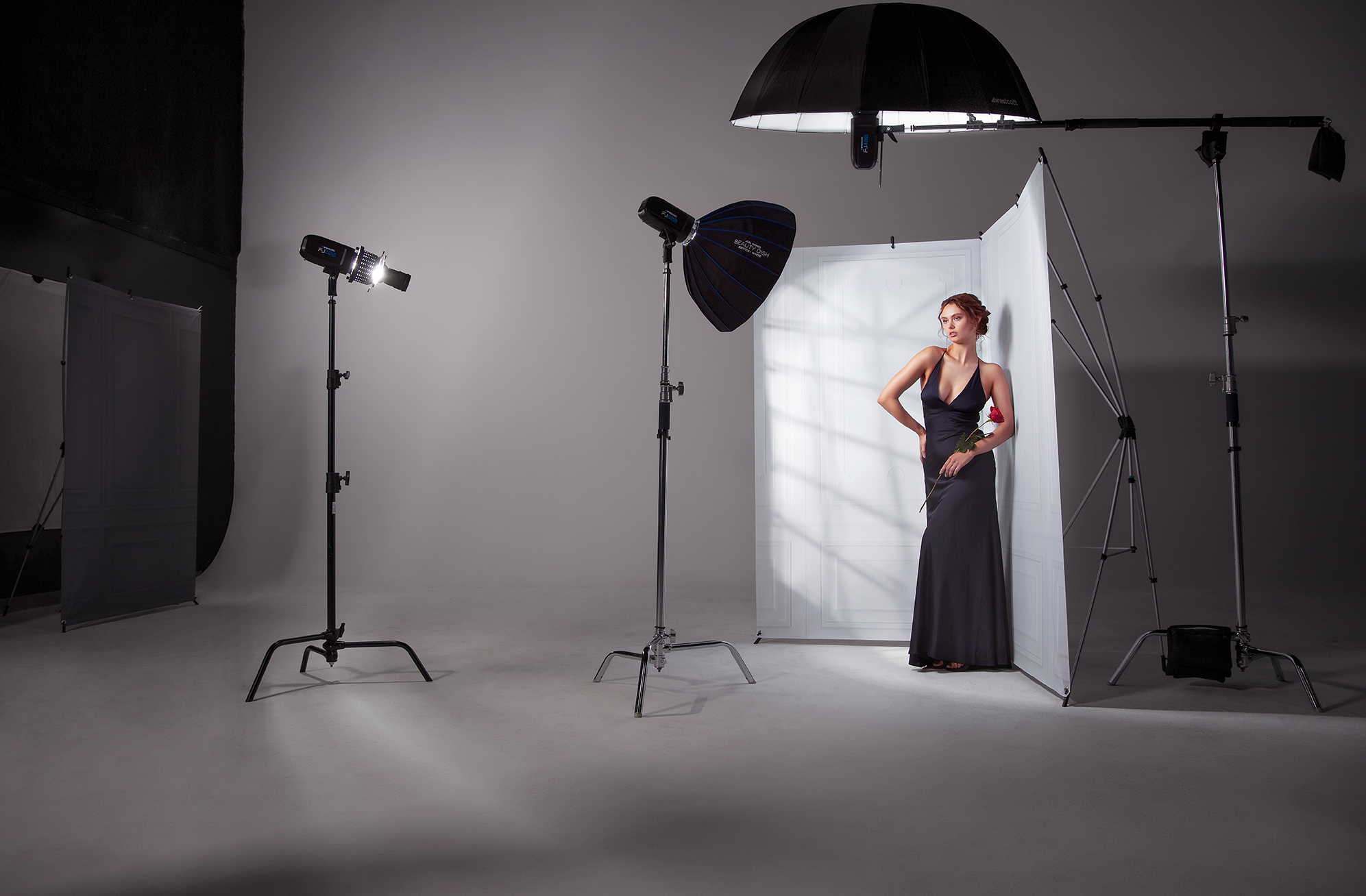 studio lights photography