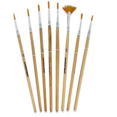fine paint brushes